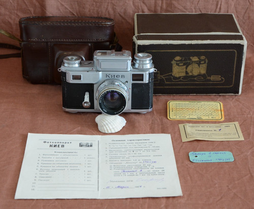 Fotocamera kiev in perfette - in,