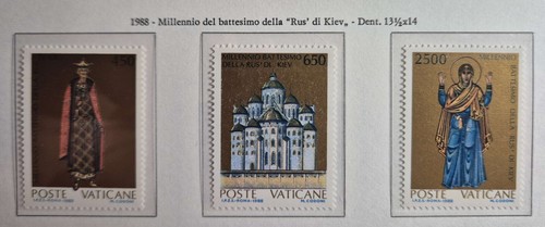1988 vaticano millennio del - 1988,